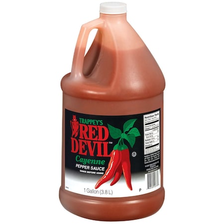 Trappey Red Devil Pepper Sauce, PK4 550733